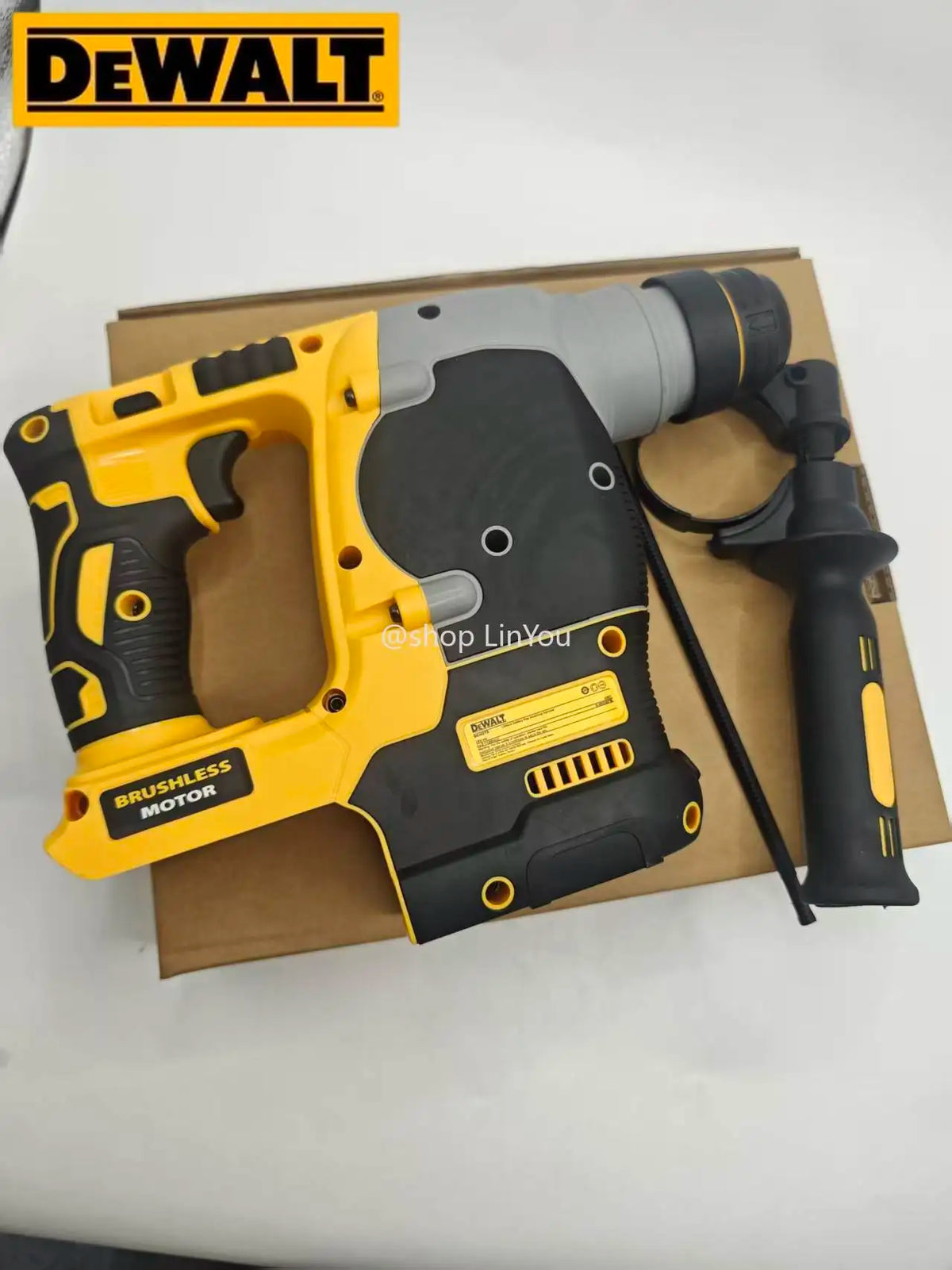DEWALT DCH273, trapano a percussione rotante SDS‑PLUS 18V/20V MAX, martello a percussione senza fili con motore brushless per la foratura di cemento e muratura