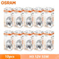 OSRAM H1 H4 H3 H7 HB2 9003 CLASSIC Auto Faro Alogeno Lampade Standard 3200K Luce Bianca Originale 12V 55W Lampadine ECE (10 PZ)