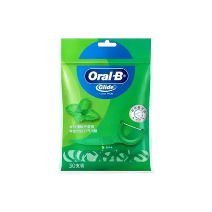 Filo Interdentale a Forma di C Oral-B al Gusto di Menta, Bastoncini Piatti Cerati, Pulitori Interdentali Sottili e Resistenti