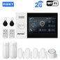 Sistema di allarme domestico wireless PGST, compatibile con Tuya, 4G/2G GSM WiFi, 433MHz, controllo da app, funziona con Alexa