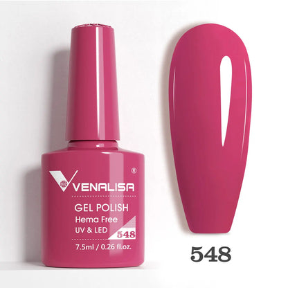 VENALISA Smalto gel per unghie da 7,5 ml Sparkle Glitter Diamante Brillante Colori estivi Semi permanente Soak off Vernice gel per unghie UV LED