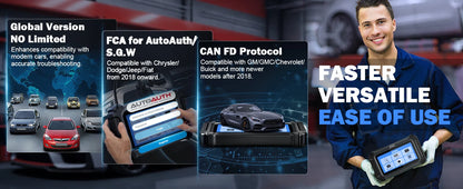 XTOOL D5S Strumenti diagnostici per auto ABS SRS Sistemi di trasmissione del motore Scanner OBD2 16+ servizi Tutte le funzioni Aggiornamento gratuito a vita