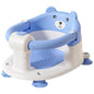 Seggiolino da bagno per neonati 6 mesi Plus. Sedia da bagno per bambini antiscivolo con orsetto carino Sedia da bagno sicura per neonati e neonati