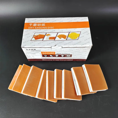 Set di carta vetrata in spugna 75x100mm, grana 400-3000, tamponi per lucidatura a umido/secco, abrasivo per rifinitura dei metalli automobilistici per superfici lisce