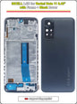 Display LCD da 6,43 pollici per Redmi Note 11 4G, ricambio digitalizzatore touchscreen per 2201117TY 2201117TG, schermo LCD con cornice