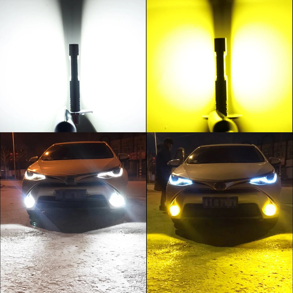 XSTORM H1 H3 Lampadina per fari a LED Mini 50W 20000LM CSP per fari per auto Fanless Luce Auto Diodo Fendinebbia 12V 6000K Automobile