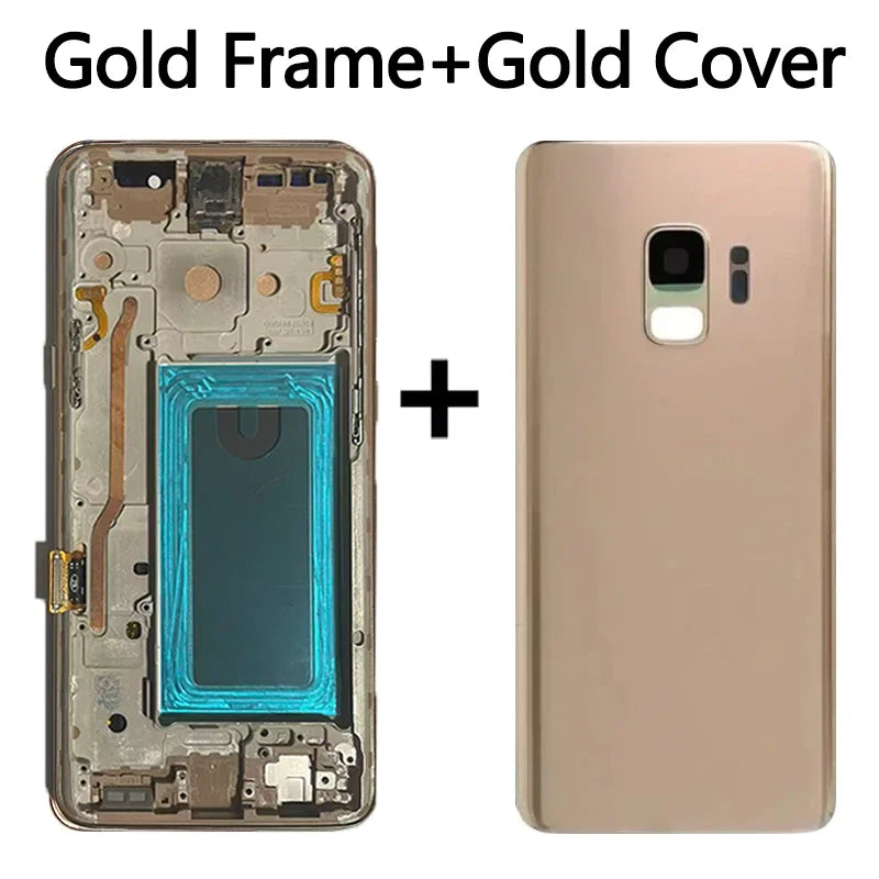 Nuova qualità TFT per Samsung S9 LCD G960 G960F G960N G9600 G Display Touch Screen Digitizer S9 Display con sostituzione del telaio
