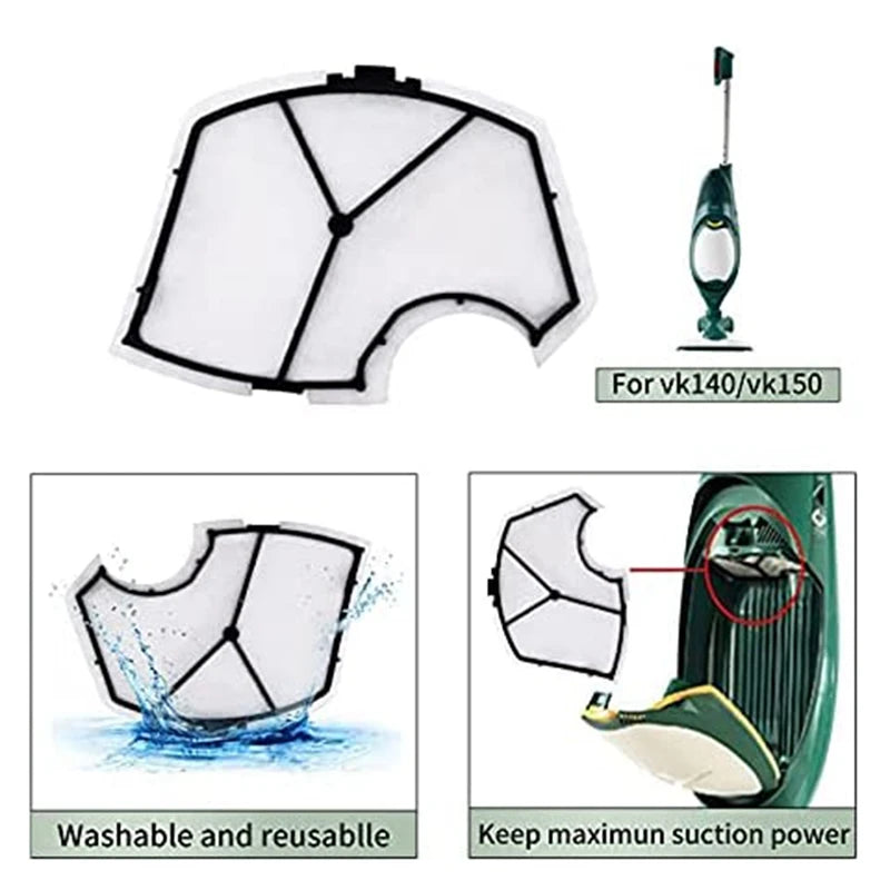 Kit Sacchetti Compatibili per Aspirapolvere Vorwerk Kobold VK140 VK150