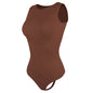 Perizoma Body per donna Tummy Control Shapewear Top Racerback Nuovo Body Modellante Collo alto Tuta Tuta
