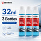 WURTH Detergente Concentrato per Parabrezza 1:100 Miscelazione Rapida Senza Aloni per Vetri Auto 32ml Arancione Blu