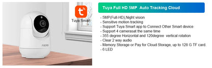 FUERS Sistema di allarme Smart Home WIFI GSM Allarme di sicurezza Host Ant-furto con sensore di movimento porta Tuya Smart App controllo lavoro Alexa