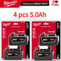 Batteria agli ioni di litio Milwaukee M18 18V 6.0Ah 12.0Ah ad alta potenza, 100% originale, per utensili elettrici a batteria 48-11-1850 48-11-1815