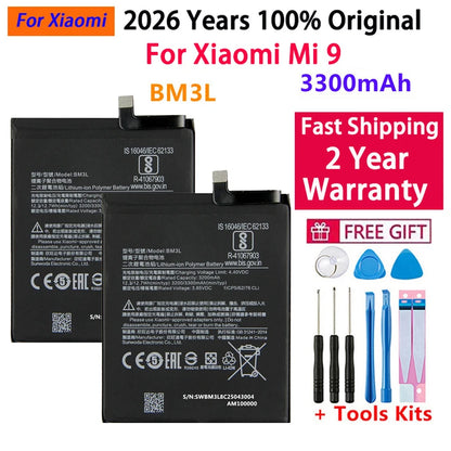 Batteria BM58 originale al 100% per Xiaomi Mi 8 9 10 11 11i 11T Ultra SE Lite Mi A3 CC9 CC9e Poco F3 Redmi K40 Pro Mix 4 batterie 5G