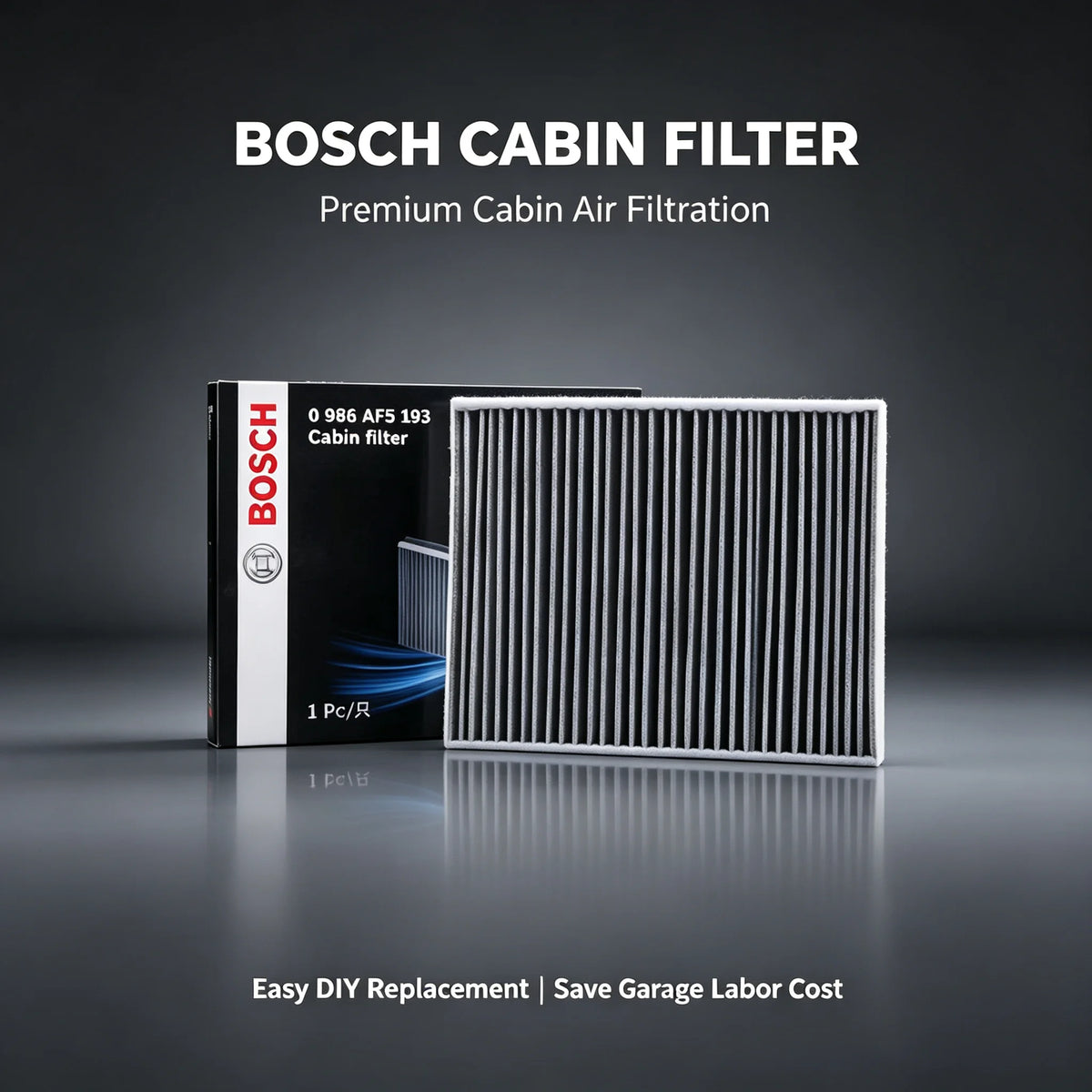 Filtro abitacolo attivo Bosch AF5193 per BMW Serie 3/Serie 1/Serie 4/Serie 2/M2 M3 M4/X1 X2 X4 X5 X6 Z4【OE：64119237555】