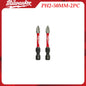 Kit di Punte per Trapano a Impatto Milwaukee Heavy-Duty, Attacchi Esagonali da 1/4", Punte Magnetiche Organizzate in Custodia Portatile