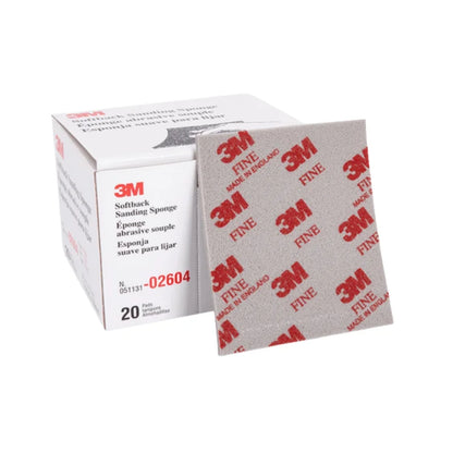 Spugna Abrasiva a Taglio Rapido 3M 02600 02601 02602 02604 02606 per Levigatura Vernice Auto 4,5 X 5,5 Pollici