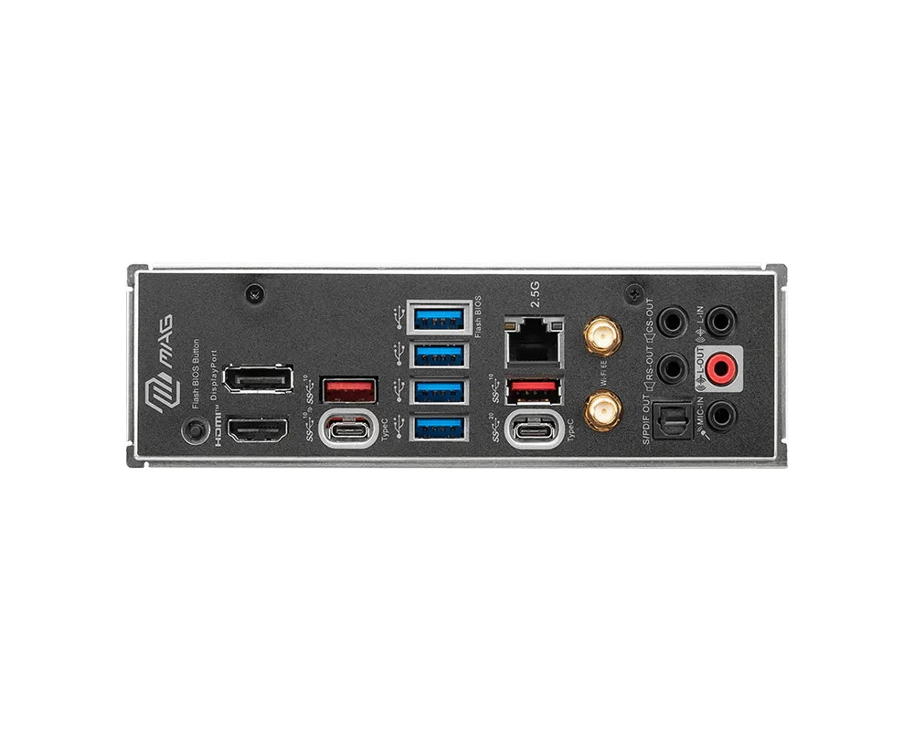 Scheda madre MSI MAG X670E TOMAHAWK WIFI, socket AM5, chipset AMD X670, 4 slot DDR5, 4 slot M.2, formato ATX, supporta processori Ryzen 5 8600G, 8300GE, 7600X, 8500G.