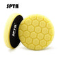 SPTA 1PC 3"(80mm)/5"(125mm)/6"(150mm) Spugna esagonale per lucidatura tamponi per lucidatura per lucidatrice per auto DA/RO/GA
