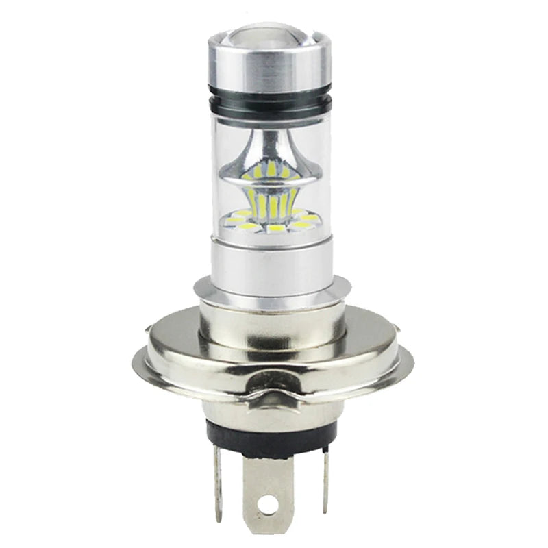 2 pezzi H4 H7 100W LED luci per auto lampadina super luminosa a bassa temperatura faro per auto di marcia diurna guida fendinebbia accessori auto