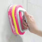 Spazzola per la pulizia della casa con manico, sapone per piatti, spugna abrasiva spessa per bagno, cucina e vasca da bagno, strumenti e accessori resistenti per la casa.