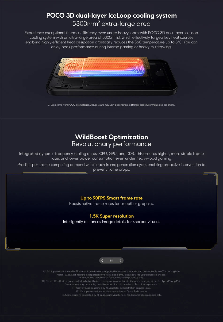 POCO X8 Pro, versione globale, smartphone con processore Dimensity 8500-Ultra, batteria da 6500 mAh, schermo AMOLED da 6,59" a 120 Hz, fotocamera da 50 MP, NFC, sistema operativo Android 16.