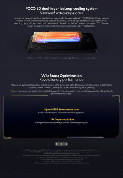 POCO X8 Pro, versione globale, smartphone con processore Dimensity 8500-Ultra, batteria da 6500 mAh, schermo AMOLED da 6,59" a 120 Hz, fotocamera da 50 MP, NFC, sistema operativo Android 16.