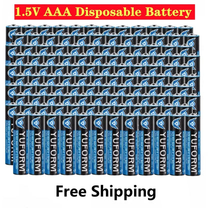 NUOVA batteria a secco usa e getta AAA da 1,5 V per giocattolo leggero a LED fotocamera Mp3 flash rasoio lettore CD tastiera mouse wireless