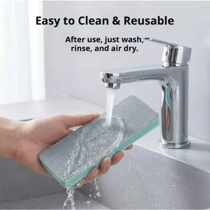 10/1PCS Spazzola per la pulizia del vetro, rimuove calcare, ideale per specchi da bagno, piastrelle della doccia, rimuove efficacemente lo sporco, strumento per la pulizia domestica