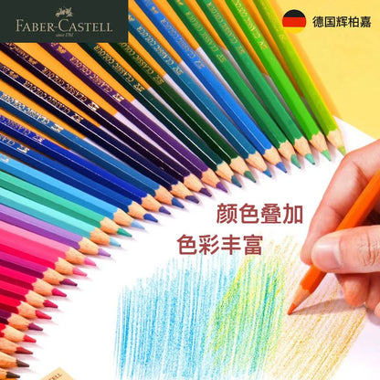 12 pezzi/scatola Faber Castell Matita colorata oleosa Disegno Schizzo Matita Materiale scolastico per materiale artistico per studenti