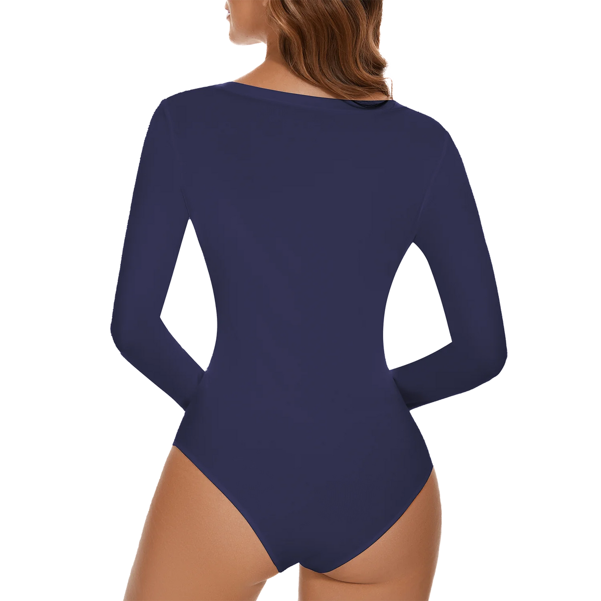 Tuta con scollo a V profondo tuta da donna a maniche lunghe Shapewear Shaper Lady Sexy uscire top abiti per il corpo vestiti caldi femminili autunno inverno