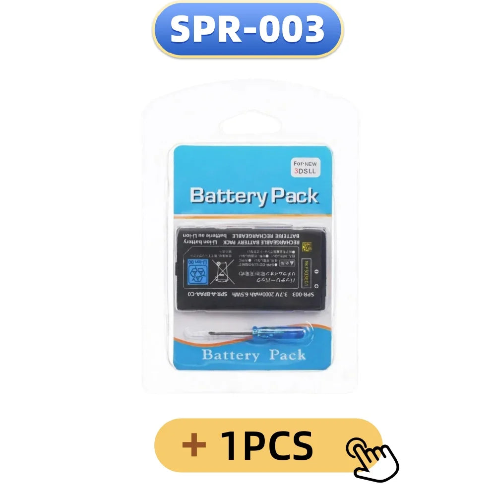 CTR-003 Batteria Host DSL SPR-003 Batterie al Litio 3.7V per Console di Gioco NEW 3DSLL 3DSXL N3DS 2DS GBA SP Gameboy