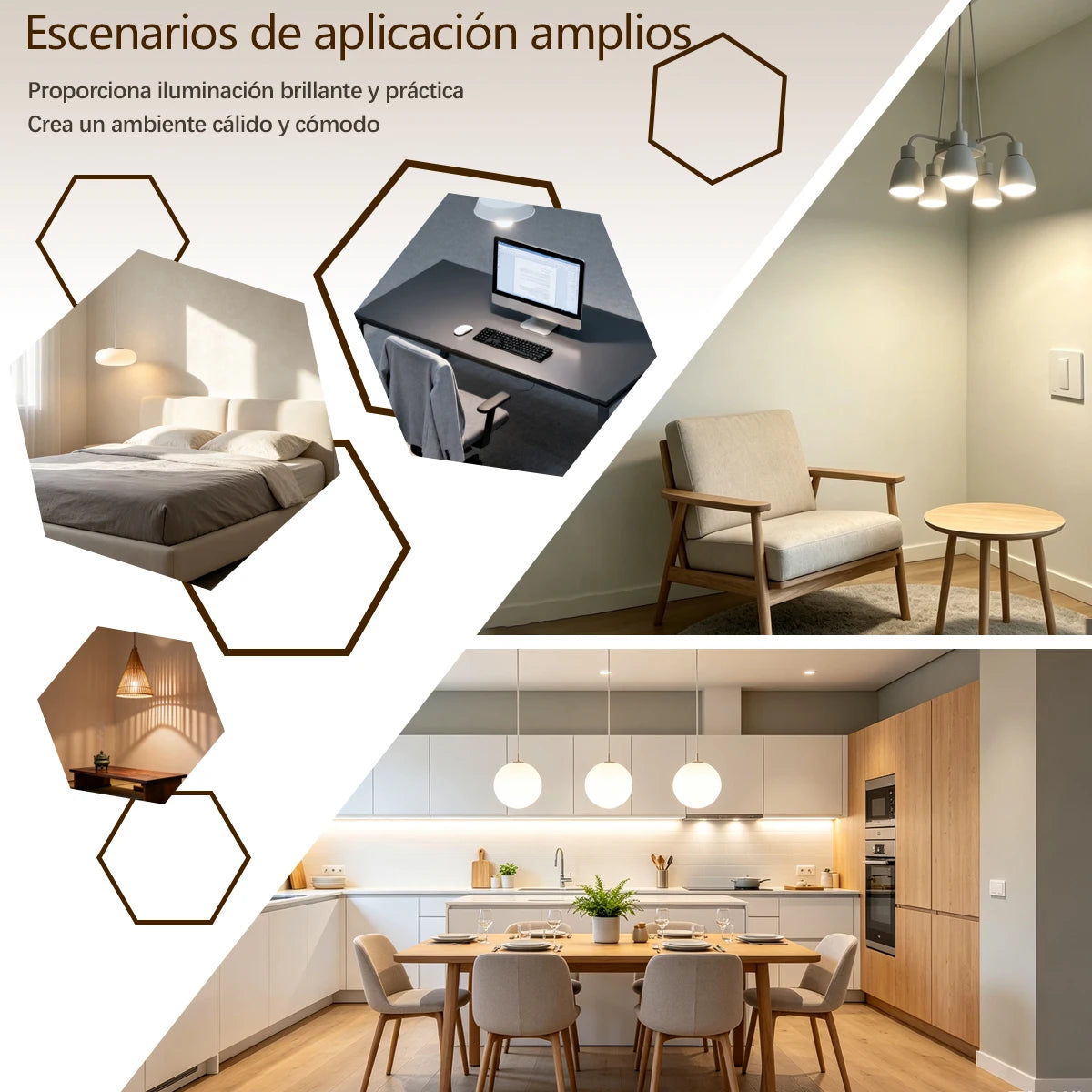 Lampadina LED G45 a spettro completo con attacco E14 E27, indice di resa cromatica CRI90, protezione per gli occhi, lampadina decorativa per illuminazione ambientale interna