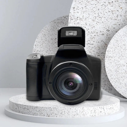 Fotocamera professionale per principianti, videocamera digitale SLR portatile, zoom digitale 16x, 16MP, uscita HD, fotocamera per selfie.