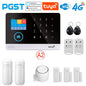 Sistema di allarme PGST ultima versione, WiFi, 4G, allarme di sicurezza domestica intelligente Tuya, controllo vocale intelligente Alexa, funzione push APP