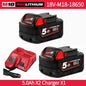 Nuova Batteria Milwaukee M18 8.0Ah ad Alta Potenza 18V Ricaricabile agli Ioni di Litio per Utensili Elettrici Cordless Milwaukee M18 Batteria 8Ah