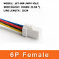 1 Set JST Automobile Auto Connettore Impermeabile 2/3/4/6/8Pin Maschio e Femmina Cablaggio Presa con 15 CM Filo 0.6 MM JST02T/02R-JWPF