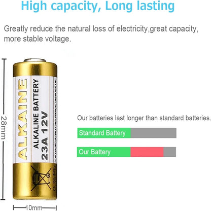 5-100PCS A23 23A 12V Batteria Alcalina 23GA A23S E23A EL12 MN21 V23GA GP23A MS21 LRV08 Per Campanello di Controllo Remoto Giocattolo Elettrico