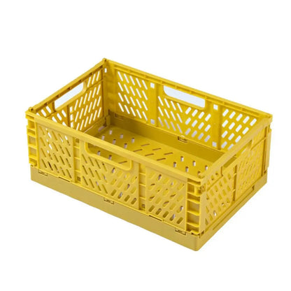 Cassa portaoggetti pieghevole pieghevole Cestini portaoggetti impilabili INS S/M/L Cancelleria in plastica Porta cosmetici Forniture per l'aula