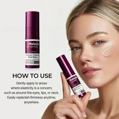 Dr. Melaxin Cemenrete Calcium Volume Multi Balm | Balsamo Multifunzionale Anti-Età | Complesso di Collagene + Elastina + Calcio | Occhiaie, Rughe e Perdita di Volume | K-Beauty | 9g