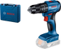 BOSCH GSB 185-LI Trapano avvitatore a percussione senza fili Brushless 18V, Avvitatore elettrico multifunzione, Utensili elettrici GSB185-LI