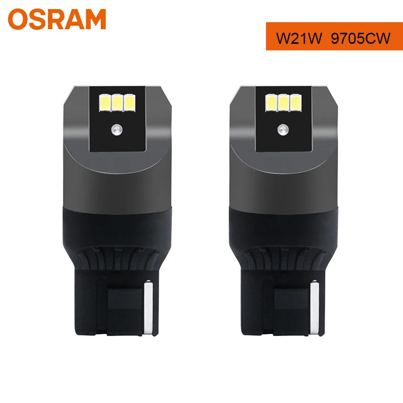 OSRAM Aggiornamento LED T20 W21W WY21W W21/5W Indicatore di direzione 7440 7443 LEDriving SL Advance LED Lampada di retromarcia per auto Lampadina di arresto freno 2X