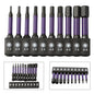 5-60PCS PH2 Set di punte per avvitatore a percussione Set di cacciaviti a croce magnetici Set di punte per trapano a percussione Vite Cacciavite a croce antiscivolo in acciaio legato