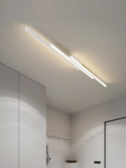 Lampada da soffitto moderna linea Luci a LED Soggiorno Sala da pranzo Camera da letto principale Apparecchio Lampadario a soffitto Sconce da parete Apparecchio di illuminazione