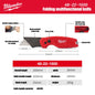 Serie Milwaukee FASTBACK, Coltello Multifunzione Pieghevole 6-in-1, Angolo della Lama Inferiore a 60 Gradi ° Coltello pieghevole con custodia, coltello artistico
