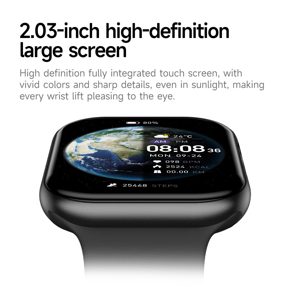 Nuovo Smartwatch iOS Serie 11, Display AMOLED Ultra HD, Cardiofrequenzimetro, GPS, Impermeabile IP68, Fitness, Chiamate Wireless, Braccialetto Originale