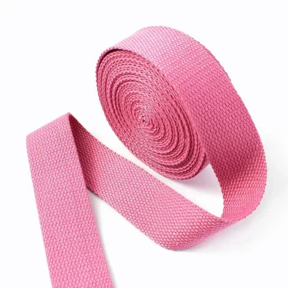 5 Metri 1.3mm 20-50mm Cotone Tessuti Nastro per Borsa Cinghia Zaino Etichetta Nastro Fascia Vestiti Bias Vincolante Accessori Per Cucire FAI DA TE