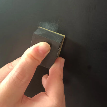 33mm/27mm Giappone ATPRO Palmare Kit di blocchi di molatura Kit di strumenti per lucidatura superficiale di vernice per auto Supporto carta vetrata autoadesiva grana 800