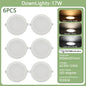 6Pack 24W 17W 14W 10W 6W Bianco Rotondo Da Incasso Led Da Incasso Luce di Pannello 110V 220V Caldo Freddo illuminazione Foyer Studio Casa Interno