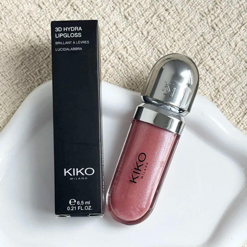 KIKO Unlimited Blush, fard in polvere monocromatico, e Unlimited Double Touch, lucidalabbra in edizione limitata, lucidalabbra 3D Hydra, 25 colori.