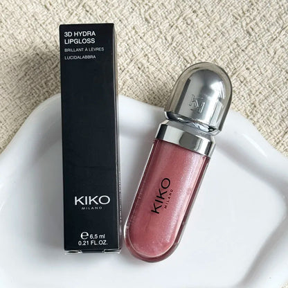 KIKO Unlimited Blush, fard in polvere monocromatico, e Unlimited Double Touch, lucidalabbra in edizione limitata, lucidalabbra 3D Hydra, 25 colori.